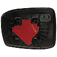 56368 Passenger Side Help Series Mirror Glass, Non-Heated, No Blind Spot Feature, Backing Plate Included