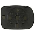 56371 Passenger Side Help Series Mirror Glass, Non-Heated, No Blind Spot Feature, Backing Plate Included