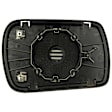 56403 Driver Side Help Series Mirror Glass, Heated, No Blind Spot Feature, Backing Plate Included