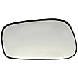 2007 Toyota Corolla - Mirror Glass Driver Side, Without Heat, Power, Non-Heated, No Blind Spot Feature, No Signal Light, Backing Plate Included, Help Series