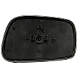 2007 Toyota Corolla - Mirror Glass Driver Side, Without Heat, Power, Non-Heated, No Blind Spot Feature, No Signal Light, Backing Plate Included, Help Series