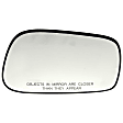 56406 Passenger Side Help Series Mirror Glass, Non-Heated, No Blind Spot Feature
