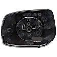 56469 Front, Passenger Side Help Series Mirror Glass, Non-Heated, No Blind Spot Feature, Backing Plate Included