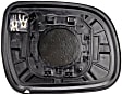 56476 Driver Side Help Series Mirror Glass, Heated, No Blind Spot Feature, Backing Plate Included