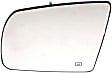 2014 Toyota Tundra - Mirror Glass Driver Side, Non-Telescopic, With Heat, Power, Heated, No Blind Spot Feature, No Signal Light, Backing Plate Included, Help Series