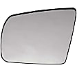 56498 Driver Side Help Series Mirror Glass, Non-Heated, No Blind Spot Feature, Backing Plate Included