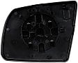 56499 Passenger Side Help Series Mirror Glass, Non-Heated, No Blind Spot Feature, Backing Plate Included