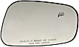 56507 Passenger Side Help Series Mirror Glass, Heated, No Blind Spot Feature, Backing Plate Included