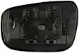56522 Driver Side Help Series Mirror Glass, Non-Heated, No Blind Spot Feature, Backing Plate Included