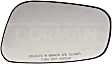 56523 Front, Passenger Side Help Series Mirror Glass, Non-Heated, No Blind Spot Feature, Backing Plate Included