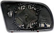 2013 Nissan Altima - Mirror Glass Driver Side, Coupe, Non Heated, Heated, No Blind Spot Feature, No Signal Light, Backing Plate Included, Help Series