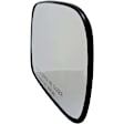 56619 Passenger Side Help Series Mirror Glass, Heated, No Blind Spot Feature, Backing Plate Included