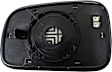 56619 Passenger Side Help Series Mirror Glass, Heated, No Blind Spot Feature, Backing Plate Included