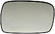 56630 Driver Side Help Series Mirror Glass, Non-Heated, No Blind Spot Feature, Backing Plate Included