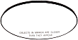 56713 Passenger Side Help Series Mirror Glass, Heated, No Blind Spot Feature, Backing Plate Included