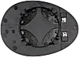 56716 Driver Side Help Series Mirror Glass, Heated, No Blind Spot Feature