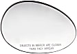56717 Passenger Side Help Series Mirror Glass, Heated, No Blind Spot Feature