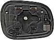 56800 Driver Side Help Series Mirror Glass, Non-Heated, No Blind Spot Feature, Backing Plate Included