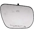 56804 Passenger Side Help Series Mirror Glass, Heated, No Blind Spot Feature, Backing Plate Included