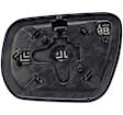 56804 Passenger Side Help Series Mirror Glass, Heated, No Blind Spot Feature, Backing Plate Included