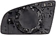 56827 Passenger Side Help Series Mirror Glass, Heated, No Blind Spot Feature, Backing Plate Included