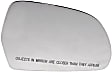 56829 Passenger Side Help Series Mirror Glass, Heated, No Blind Spot Feature