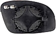 56830 Driver Side Help Series Mirror Glass, Heated, No Blind Spot Feature, Backing Plate Included