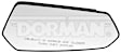 56971 Passenger Side Help Series Mirror Glass, Non-Heated, No Blind Spot Feature, Backing Plate Included