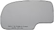 57058 Passenger Side Help Series Mirror Glass, Non-Heated, No Blind Spot Feature, Backing Plate Not Included