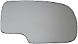 57059 Driver Side Help Series Mirror Glass, Non-Heated, No Blind Spot Feature, Backing Plate Not Included