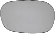 57062 Driver Side Help Series Mirror Glass, Non-Heated, No Blind Spot Feature, Backing Plate Not Included