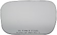 57067 Front, Passenger Side Help Series Mirror Glass, Non-Heated, No Blind Spot Feature, Backing Plate Not Included