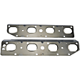 57073 Exhaust Manifold Gasket - Steel, Direct Fit, Kit