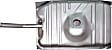 576-380 17 gallons / 64 liters, Galvanized Steel Fuel Tank, OE Solutions Series