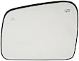57654 Driver Side Mirror Glass, Heated, With Blind Spot Detection in Glass No Auto-Dim