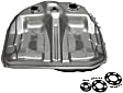 576-609 17 gallons / 64 liters, Galvanized Steel Fuel Tank, OE Solutions Series