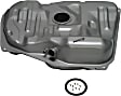 576-705 13 gallons / 49 liters, Galvanized Steel Fuel Tank, OE Solutions Series