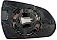 57698 Driver Side Mirror Glass, Non-Heated, No Blind Spot Feature No Auto-Dim