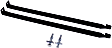 578-035 OE Solutions Series Fuel Tank Strap, Set of 2