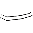 578-070 OE Solutions Series Fuel Tank Strap, Set of 2