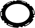 579-203 Fuel Tank Lock Ring - Direct Fit, Set