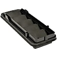 59111 Help Series Air Vent - Black, Rubber and plastic, Direct Fit