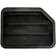 59113 Help Series Air Vent - Black, Plastic, Direct Fit