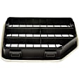 59113 Help Series Air Vent - Black, Plastic, Direct Fit