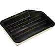 59113 Help Series Air Vent - Black, Plastic, Direct Fit
