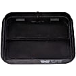 59114 Help Series Air Vent - Black, Plastic, Direct Fit