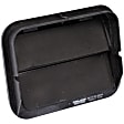 59114 Help Series Air Vent - Black, Plastic, Direct Fit