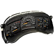 2004 Chevrolet Silverado 2500 HD - Instrument Cluster, 5-Speed, Automatic Transmission, transmissionmfrname : Allison, 7 Gauge Cluster; Stamped 15101851, 15287356, Or 15910151; With Tachometer; With Transmission Temperature Gauge