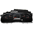 1999 Ford E-250 Econoline - Instrument Cluster, GAS, Standard Cargo Van, 5 Gauge Cluster; To 3/20/00; With 100 Mph Top Speed; Without Tachometer
