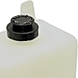 603-001 Universal Coolant Reservoir, 6 in. L x 6 in. W x 8 in. H, With Twist Cap